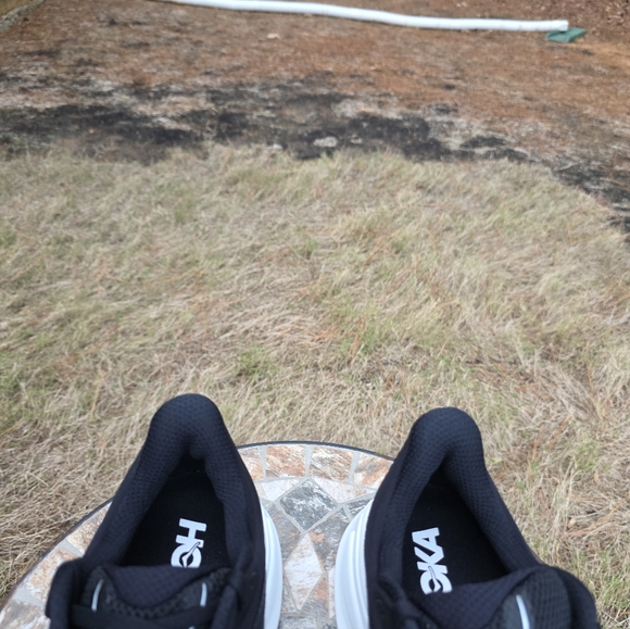 Hoka Bondi 9 1162014 Black/White Running Shoes Women Sz 9.5 D Wide Worn 1x Box - Picture 9 of 11